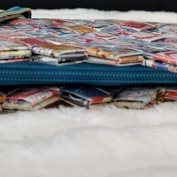 Betty Boop Woven Clutch / Wristlet – Nahui Ollin | Y2K Pop Art & Eco Friendly - Picture 5 of 6